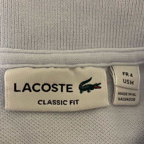 Lacoste polo. For sale individually $40 per shirt. Will make deal if buy bulk - Picture 5 of 5